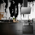 Direction graphite Mural Wallpaper - room preview 02