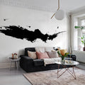 Focus, Graphite Mural Wallpaper - room preview 02