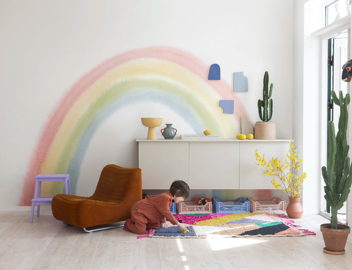 Rainbow, Multi Mural Wallpaper - room preview 02