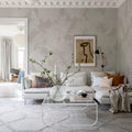 Brush, Greige Mural Wallpaper - room preview 02