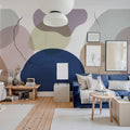 Floating, Playful Mural Wallpaper - room preview 02