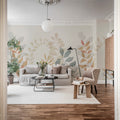 Grow, Amber Mural Wallpaper - room preview 02