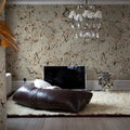 Romberg, Beige Mural Wallpaper - room preview 02