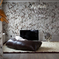 Romberg, Graphite Mural Wallpaper - room preview 02