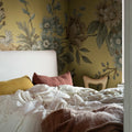 Efraim, Saffron Mural Wallpaper - room preview 02