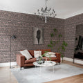 Bricks Clay Mural Wallpaper - room preview 02