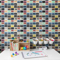 Casette Tape Piccadilly Circus Mural Wallpaper - room preview 02