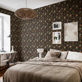 Thorn Rose Petite, Night Light Mural Wallpaper - room preview 02