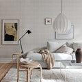 Small Birch Bark Braids, Snow White Mural Wallpaper - room preview 02