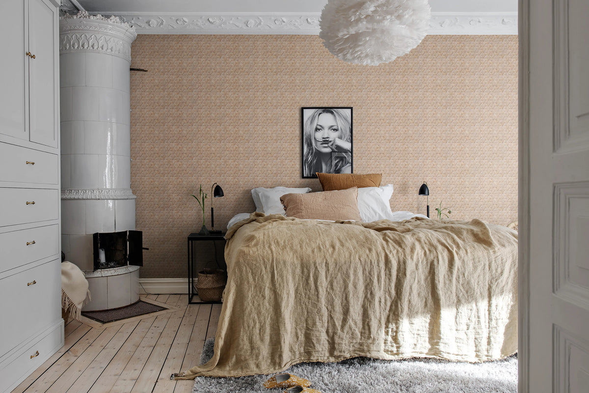 Small Birch Bark Braids, Nature Mural Wallpaper - room preview 02