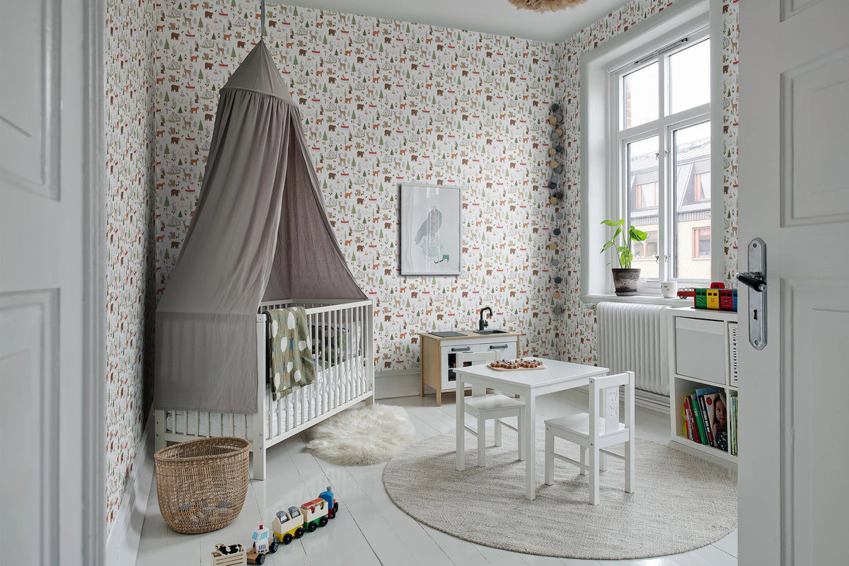 Camping Trip Mini, Nature Mural Wallpaper - room preview 02
