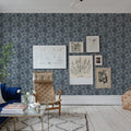 Birds of Paradise, Nightfall Mural Wallpaper - room preview 02