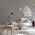 Arch Deco Bijou, Rebel Pink Mural Wallpaper - room preview 02