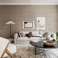 Art Deco Palms, Gold Mural Wallpaper - room preview 02