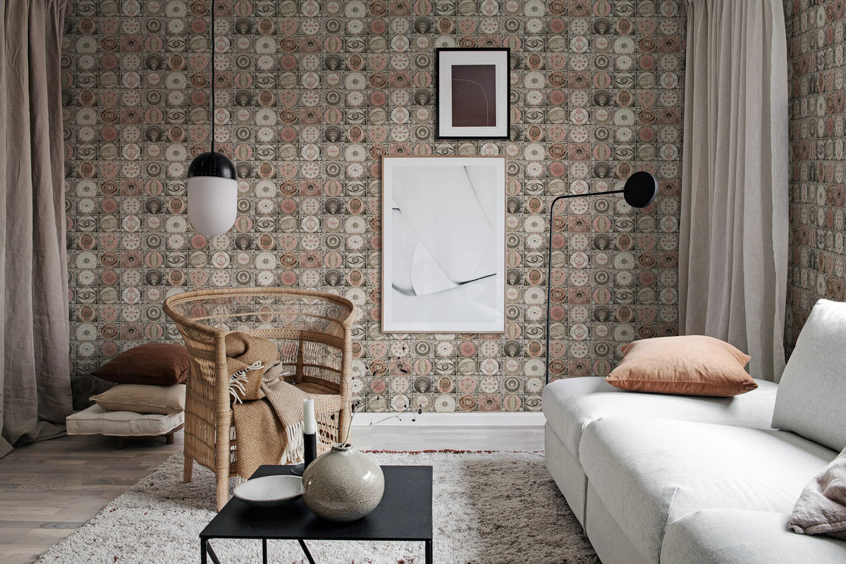 Tiny Solar System, Andromeda Mural Wallpaper - room preview 02
