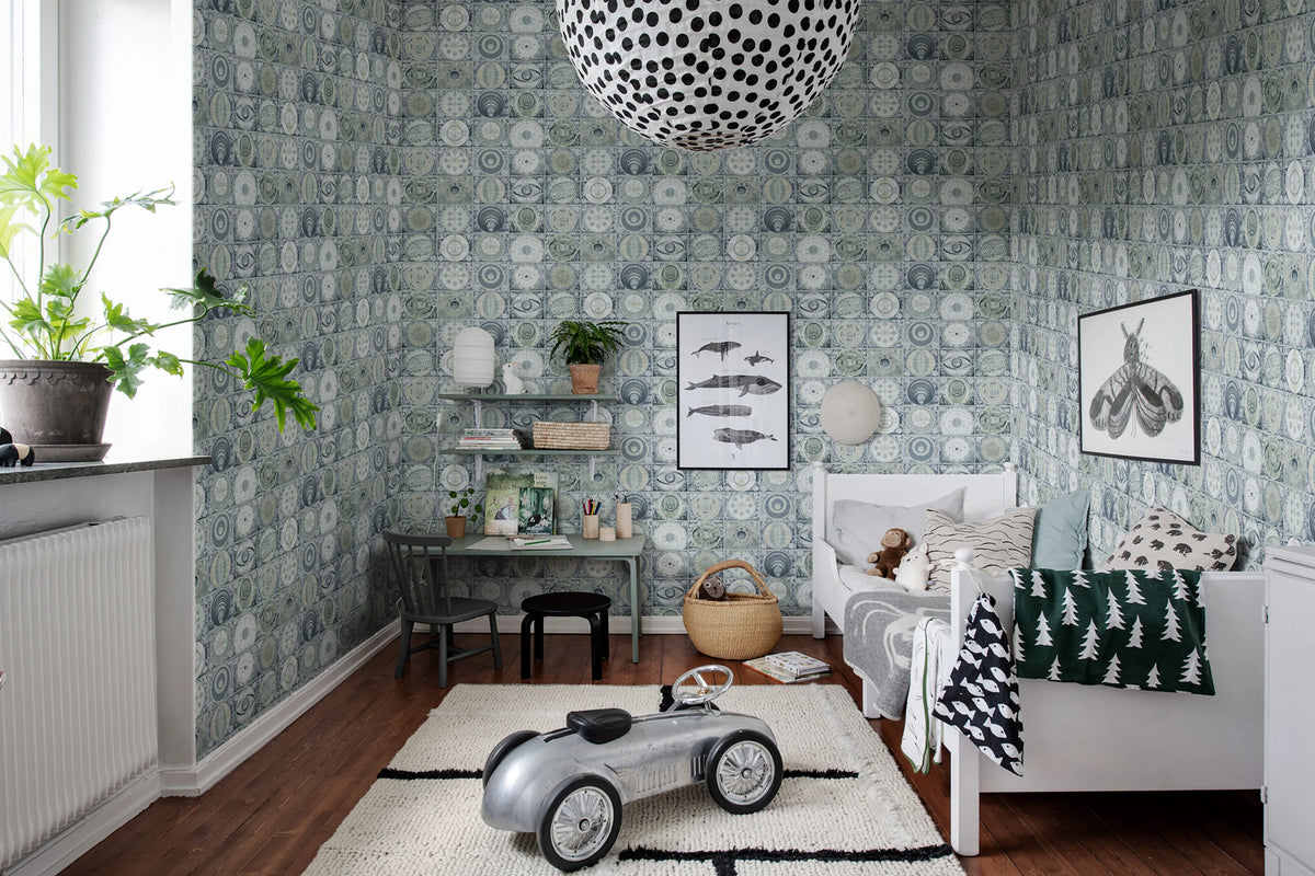 Tiny Solar System, Milky Way Mural Wallpaper - room preview 02