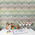 Dear Little Dandelion, Rainbow Mural Wallpaper - room preview 02