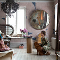 Bruno, Pink Mural Wallpaper - room preview 02