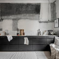 Fields, Graphite Mural Wallpaper - room preview 02