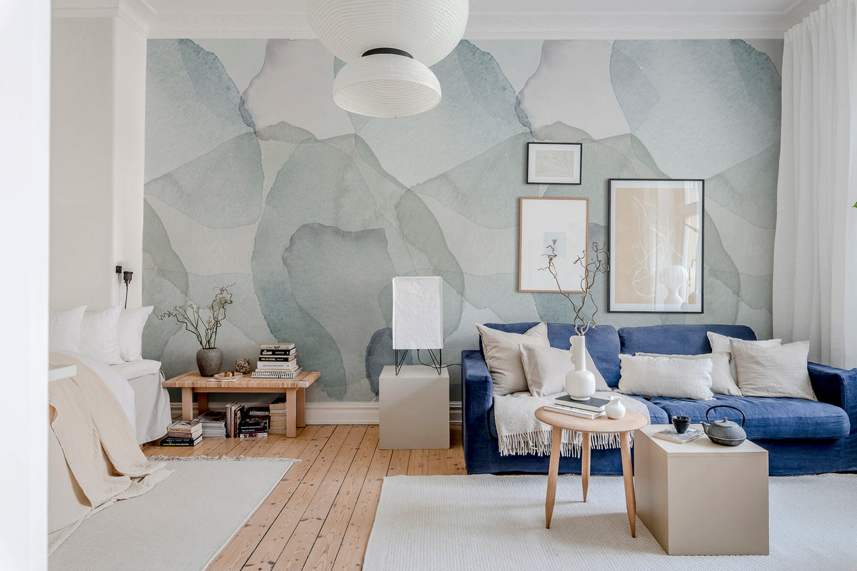Petals, Sky Mural Wallpaper - room preview 02