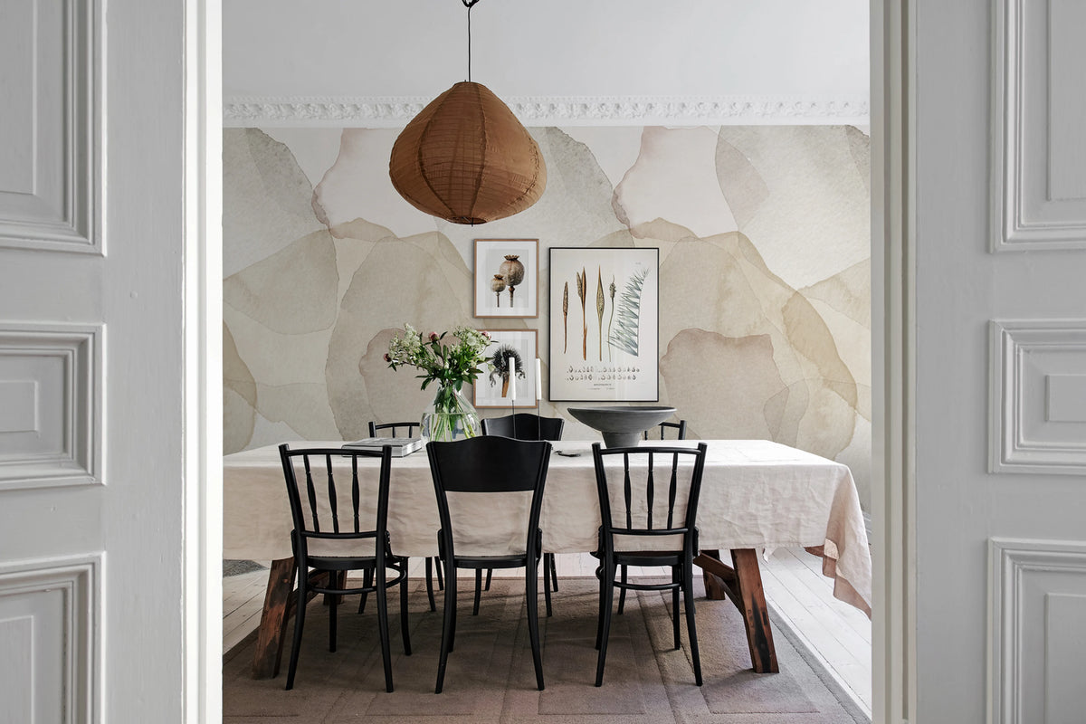 Petals, Sand Mural Wallpaper - room preview 02