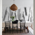 Tear, Graphite Mural Wallpaper - room preview 02