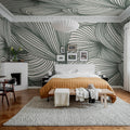 Opulence Lines, Moss Mural Wallpaper - room preview 02