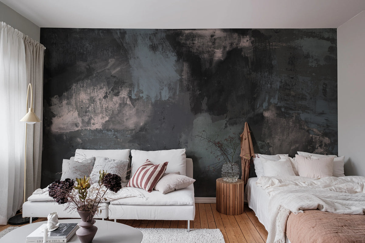 Big Strokes, Night Mural Wallpaper - room preview 02