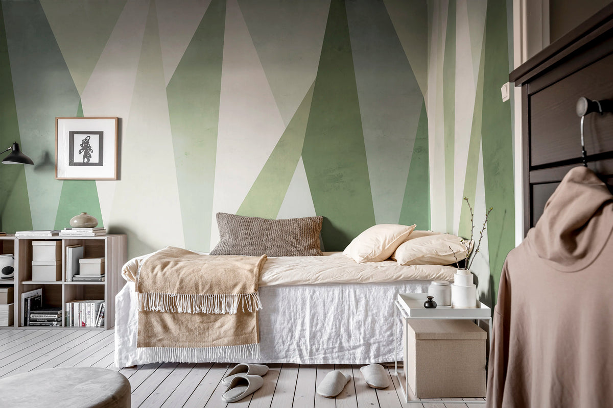 Crystal, Moss Mural Wallpaper - room preview 02