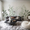 Grow, Green Mural Wallpaper - room preview 02