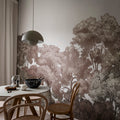 Bellewood, Rust Mural Wallpaper - room preview 02