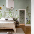 Bumblebee, Green Mural Wallpaper - room preview 02