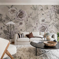 Spring Flower, Sand Mural Wallpaper - room preview 02