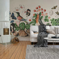 Flora and Fauna, Color Mural Wallpaper - room preview 02
