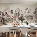 Flora and Fauna, Dust Mural Wallpaper - room preview 02