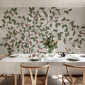 Cherries, White Mural Wallpaper - room preview 02