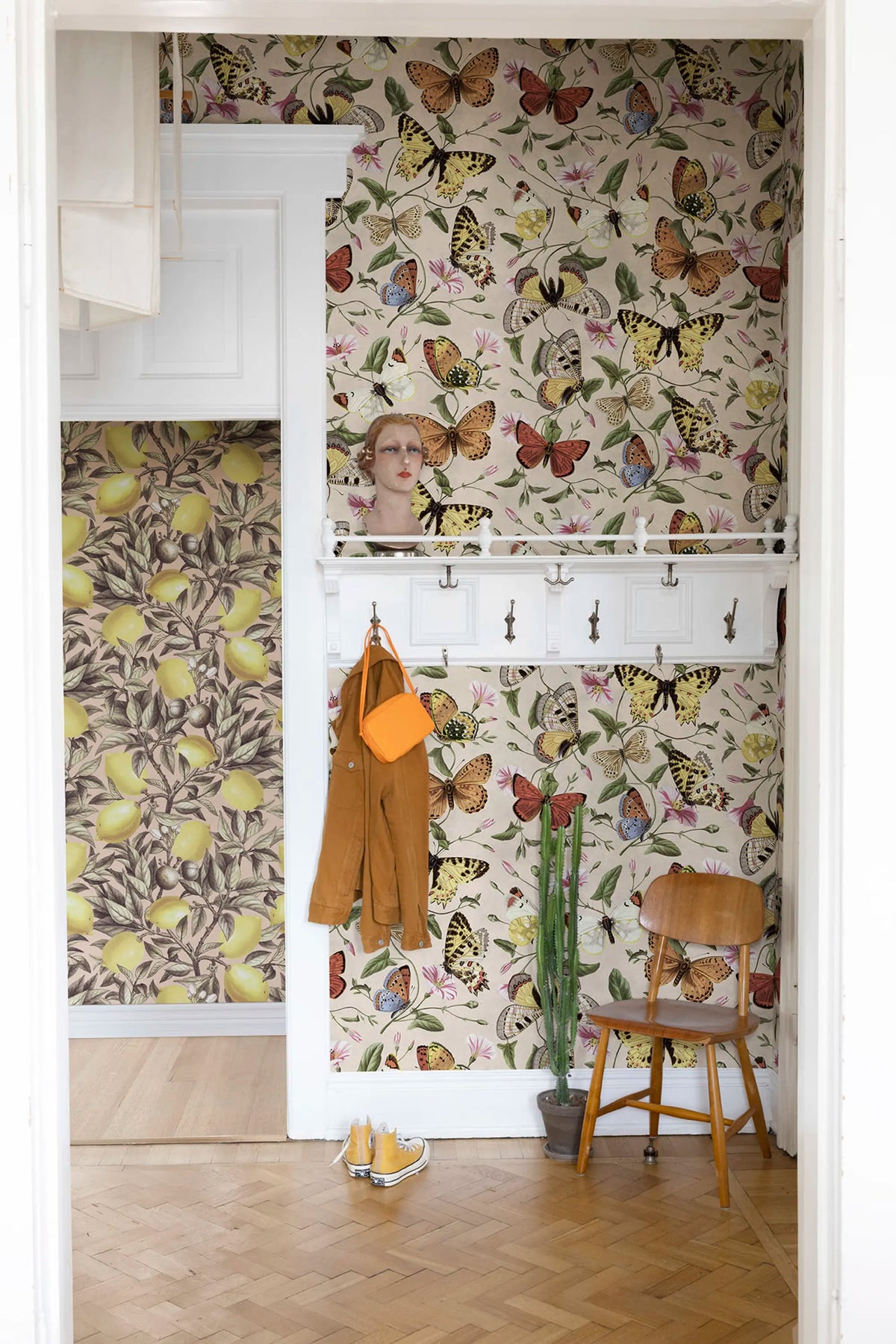 Butterflies, Color Mural Wallpaper - room preview 02