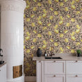 Lemon Tree, Pink Mural Wallpaper - room preview 02