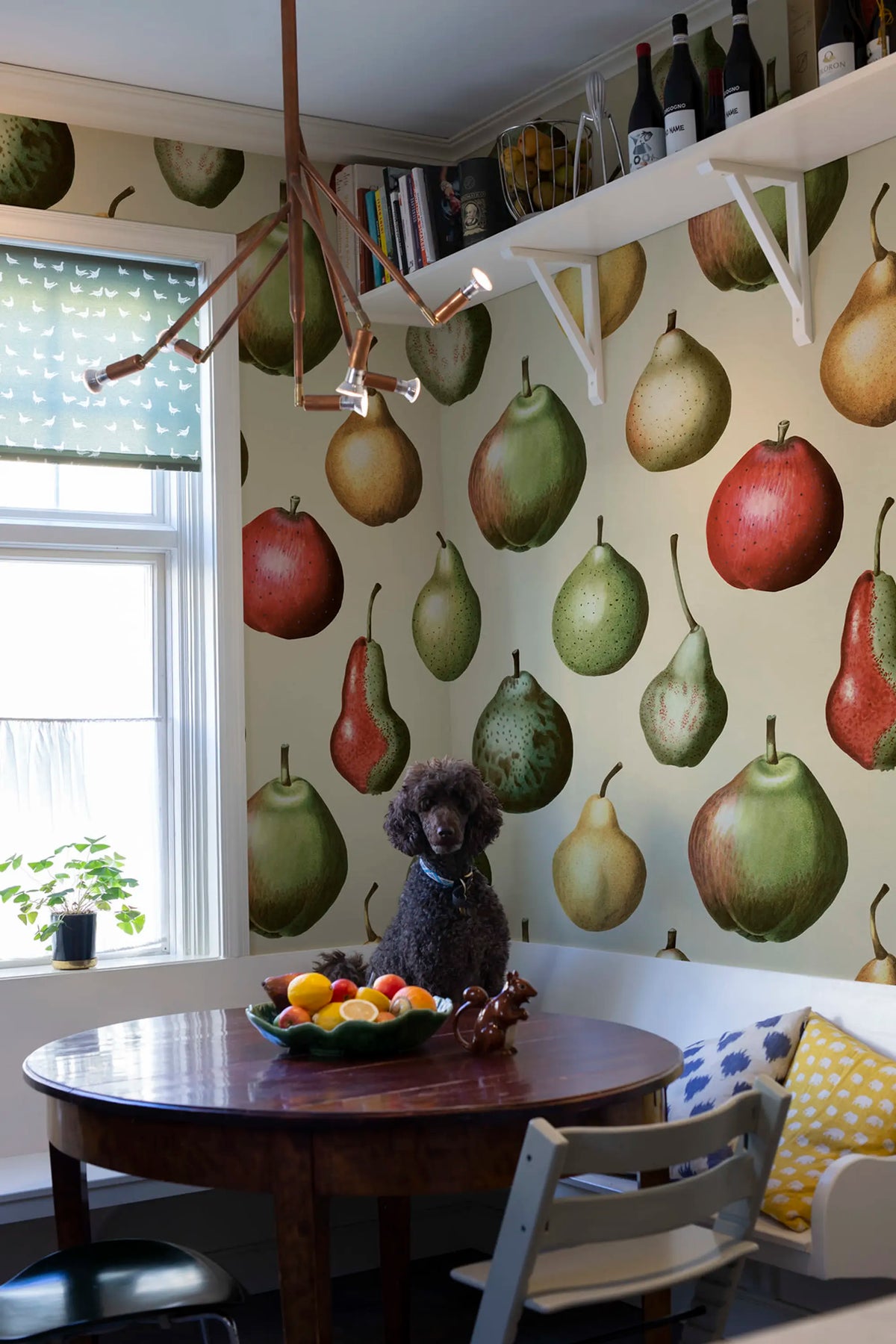 Vintage Pear, Happy Mural Wallpaper - room preview 02