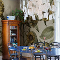 Sunflower, Yellow Mural Wallpaper - room preview 02
