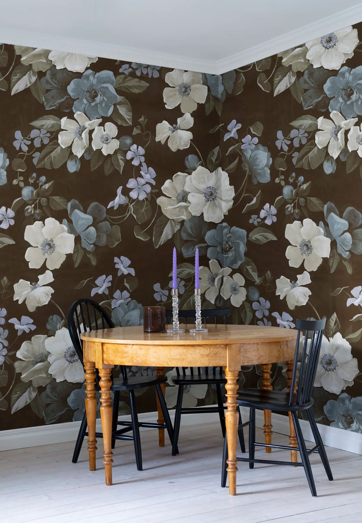 Sleeping Beauty, Brown Mural Wallpaper - room preview 02