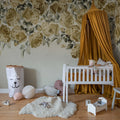 Rose Plenty, Yellow Mural Wallpaper - room preview 02