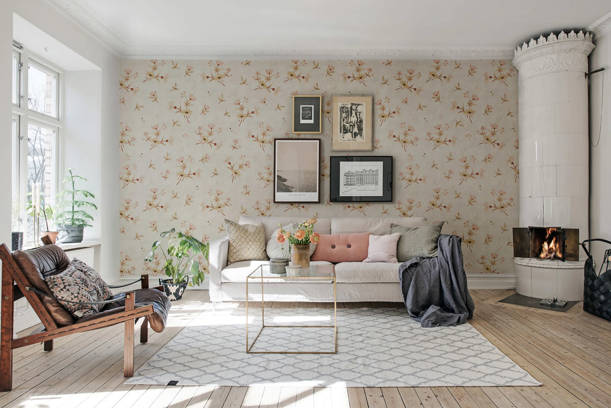 Grandmother Dress, Sand Mural Wallpaper - room preview 02