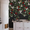 Mirabelle, Midnight Mural Wallpaper - room preview 02