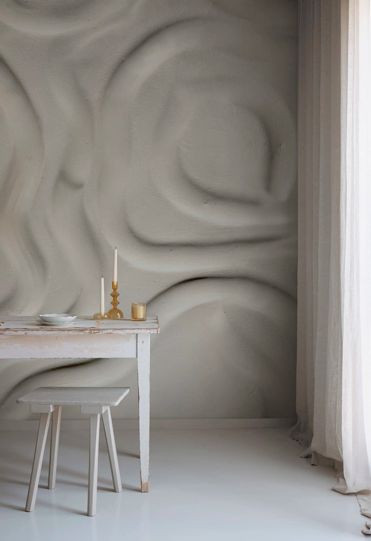 The Long Path, Clay Mural Wallpaper - room preview 02