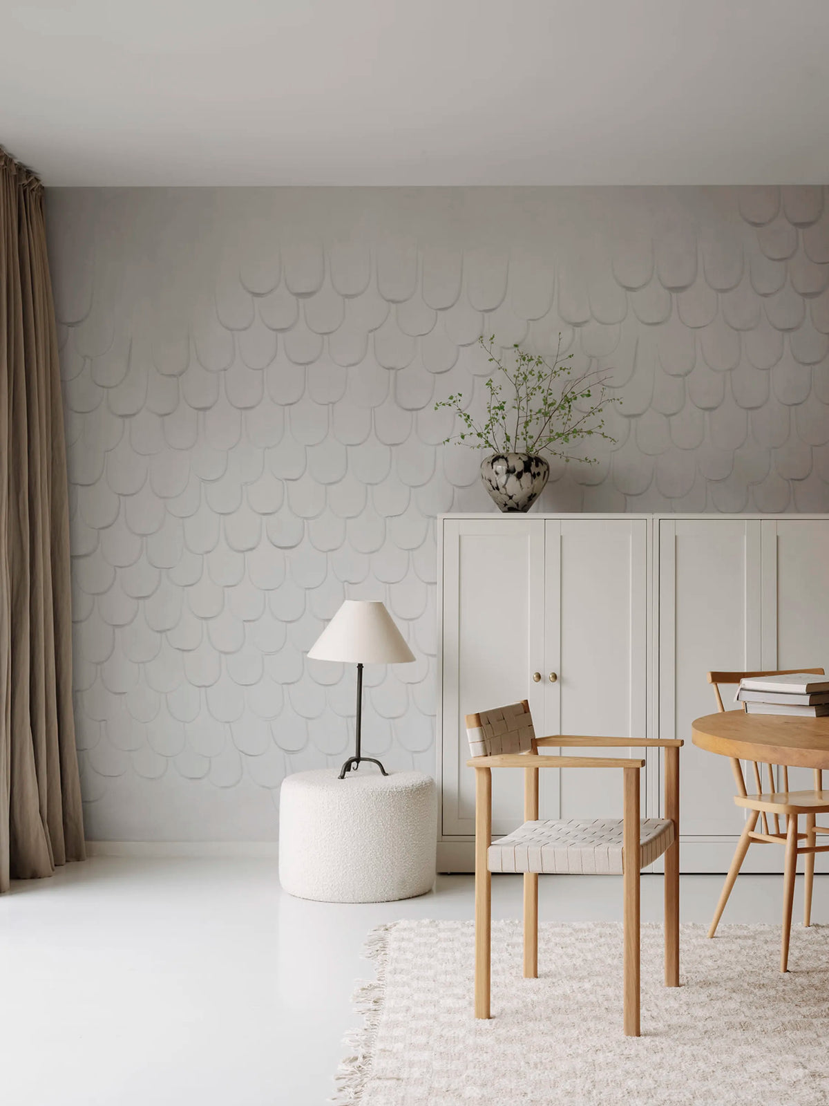 Tab, Clay Mural Wallpaper - room preview 02