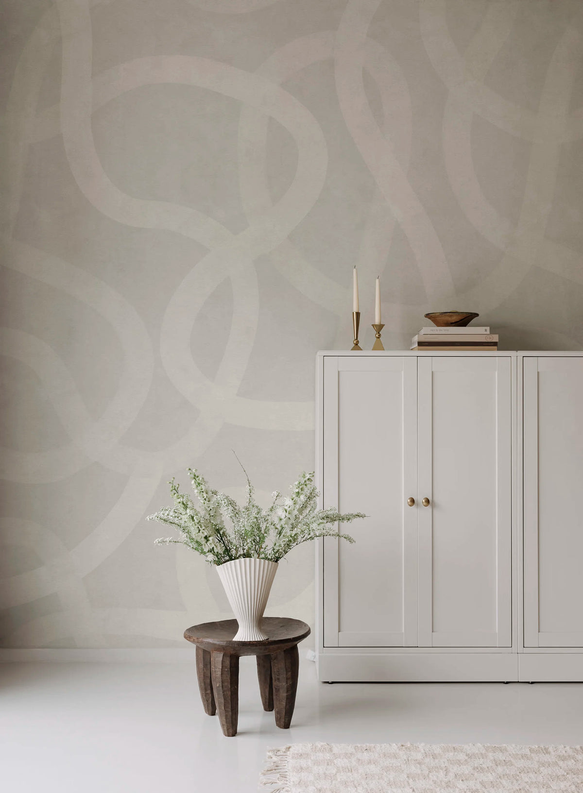 Serpentine, Sand Mural Wallpaper - room preview 02