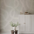 Serpentine, Sand Mural Wallpaper - room preview 02