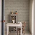 Flight of Tiles, Clay Mural Wallpaper - room preview 02