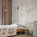 Craft Tiles, White Mural Wallpaper - room preview 02